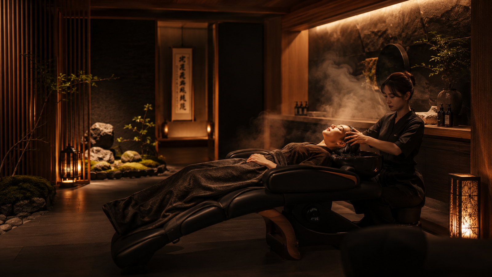 Japanese Head Spa treatment at Larins Salon And Spa
